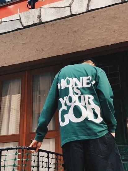 STUDIO33(スタジオサーティースリー)】MONEY IS YOUR GOD L/S