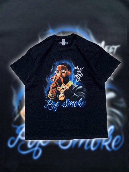 OFFICIAL RAP TEE】POP SMOKE 