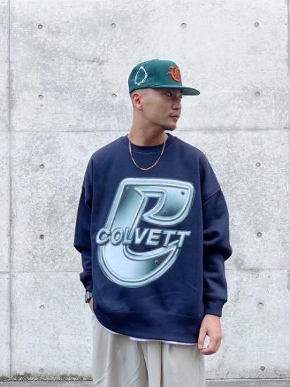 COLVETT(コルベット)】C-RYDERS CREW SWEAT (クルースエット) Sand