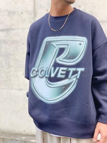 COLVETT(コルベット)】C-RYDERS CREW SWEAT (クルースエット) Sand