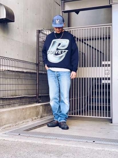 COLVETT(コルベット)】C-RYDERS CREW SWEAT (クルースエット) Navy