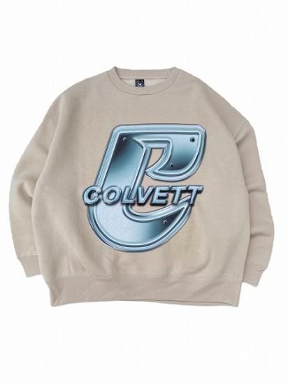 COLVETT(コルベット)】C-RYDERS CREW SWEAT (クルースエット) Sand