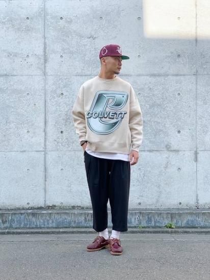 COLVETT(コルベット)】C-RYDERS CREW SWEAT (クルースエット) Sand