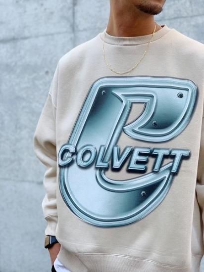 COLVETT(コルベット)】C-RYDERS CREW SWEAT (クルースエット) Sand