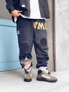 <img class='new_mark_img1' src='https://img.shop-pro.jp/img/new/icons7.gif' style='border:none;display:inline;margin:0px;padding:0px;width:auto;' />Awesome Boy  ichiryu madeREMAKE PATCHWORK SWEAT PANTS (ᥤåȥѥ) Black