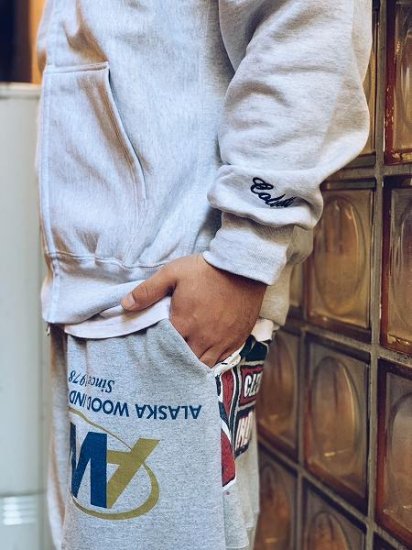 Awesome Boy × ichiryu made】REMAKE PATCHWORK SWEAT PANTS (リメイク ...