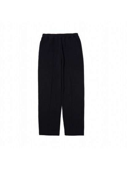 【MAGIC STICK(マジックスティック)】THE CORE IDEAL RELAX TROUSERS (ストレートフィットスウェットパンツ)  Black