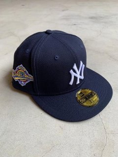 <img class='new_mark_img1' src='https://img.shop-pro.jp/img/new/icons7.gif' style='border:none;display:inline;margin:0px;padding:0px;width:auto;' />【NEWERA】59FIFTY NEW YORK YANKEES 1996 WORLD SERIES FITTED CAP (ニューエラキャップ) Navy