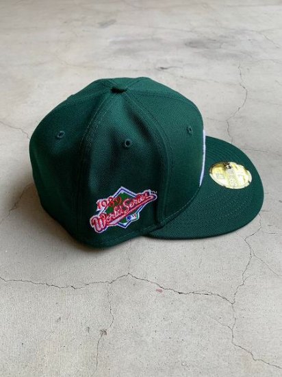 NEWERA】59FIFTY OAKLAND ATHLETICS 1989 WORLD SERIES FITTED CAP