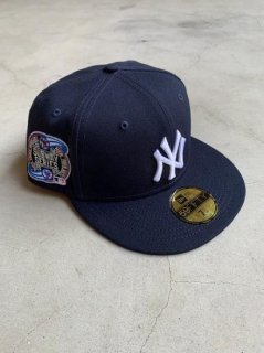 <img class='new_mark_img1' src='https://img.shop-pro.jp/img/new/icons7.gif' style='border:none;display:inline;margin:0px;padding:0px;width:auto;' />【NEWERA】59FIFTY NEW YORK YANKEES 2000 WORLD SERIES SUBWAY SERIES FITTED CAP (ニューエラキャップ) Navy