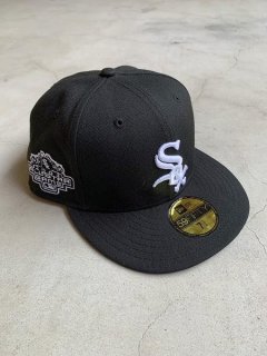 <img class='new_mark_img1' src='https://img.shop-pro.jp/img/new/icons7.gif' style='border:none;display:inline;margin:0px;padding:0px;width:auto;' />【NEWERA】59FIFTY CHICAGO WHITE SOX 2003 ALL STAR GAME FITTED CAP (ニューエラキャップ) Black