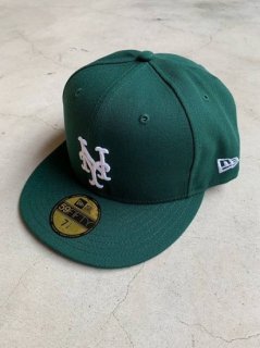 【NEWERA】59FIFTY NEW YORK METS FITTED CAP (ニューエラキャップ) Green
