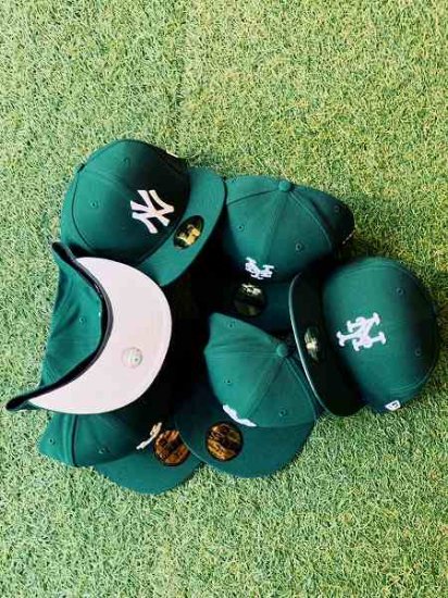 NEWERA】59FIFTY NEW YORK YANKEES FITTED CAP (ニューエラキャップ) Green