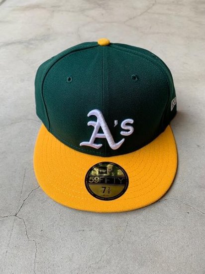 NEWERA】59FIFTY OAKLAND ATHLETICS FITTED CAP (ニューエラキャップ