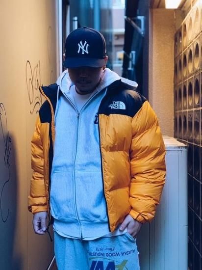 【THE NORTH FACE(ノースフェイス)】1996 RETRO NUPTSE JACKET (ダウンジャケット) Corn Orange