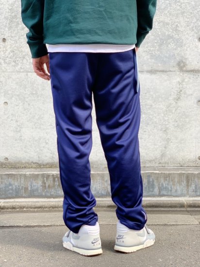 【MAGIC STICK(マジックスティック)】JERSEY PIN TUCK PANTS (ジャージパンツ) Navy