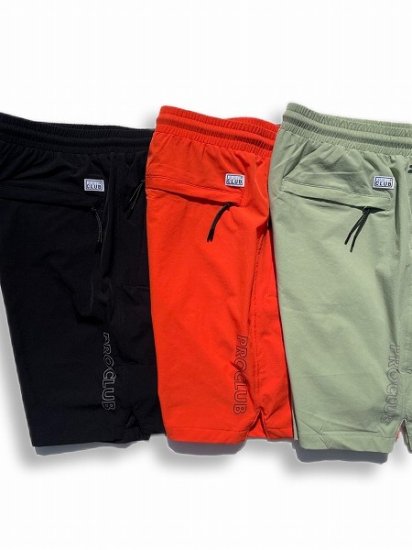 PROCLUB(プロクラブ)】PERFORMANCE STRETCH NYLON ACTIVE SHORT