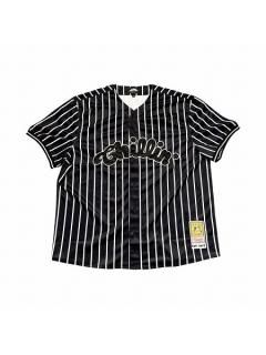 <img class='new_mark_img1' src='https://img.shop-pro.jp/img/new/icons7.gif' style='border:none;display:inline;margin:0px;padding:0px;width:auto;' />CHILLIN'()Baseball shirts (١ܡ륷) Black/White