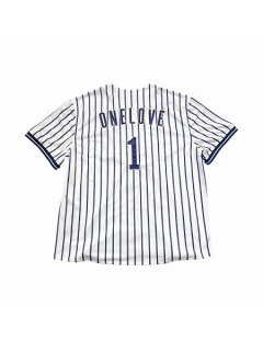 <img class='new_mark_img1' src='https://img.shop-pro.jp/img/new/icons7.gif' style='border:none;display:inline;margin:0px;padding:0px;width:auto;' />【CHILLIN'(チリン)】Baseball Shirts (ベースボールシャツ) White/Navy