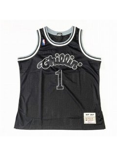 <img class='new_mark_img1' src='https://img.shop-pro.jp/img/new/icons7.gif' style='border:none;display:inline;margin:0px;padding:0px;width:auto;' />【CHILLIN'(チリン)】BASKETBALL Jersey(バスケットボールジャージ) Black/Gray