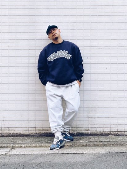 CHILLIN×COLVETT】 Refrective Crew Sweat (リフレクター