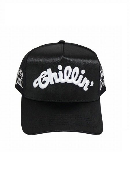 CHILLIN'(チリン)】L2C MESH CAP (メッシュキャップ) Black/White