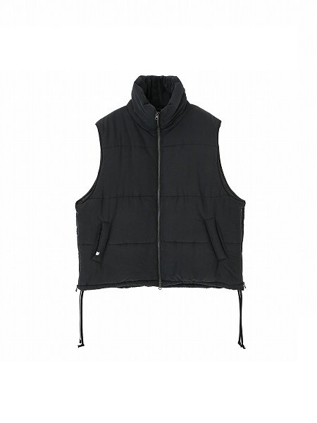 【MAGIC STICK(マジックスティック)】M-MRA Puffer Vest(ダウンベスト) Black