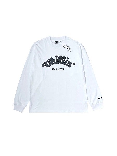 CHILLIN'(チリン)】BIG LOGO L/TEE (ビックロゴロングスリーブTシャツ