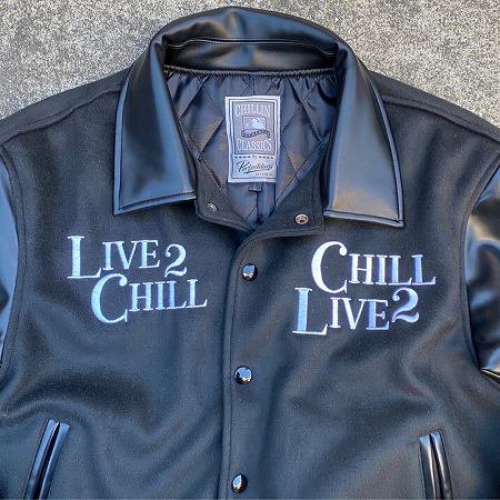 CHILLIN'(チリン)】LIVE 2 CHILL CHILL 2 LIVE STADIUM JAKET