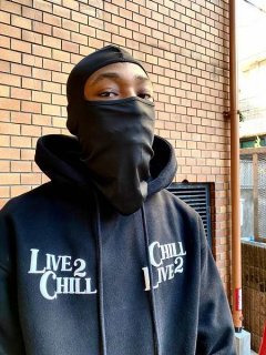 <img class='new_mark_img1' src='https://img.shop-pro.jp/img/new/icons7.gif' style='border:none;display:inline;margin:0px;padding:0px;width:auto;' />CHILLIN'()LIVE 2 CHILL CHILL 2 LIVE HOODIE (ץ륪Сѡ)  Black