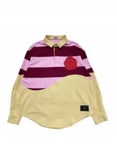 <img class='new_mark_img1' src='https://img.shop-pro.jp/img/new/icons7.gif' style='border:none;display:inline;margin:0px;padding:0px;width:auto;' />WANNA()WANNA In bloom stripe rugger shirts (ݥ) Beige
