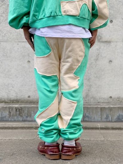 WANNA(ワナ)】“YIN YANG” SWEAT PANTS (スウェットパンツ) Tiffany Blue