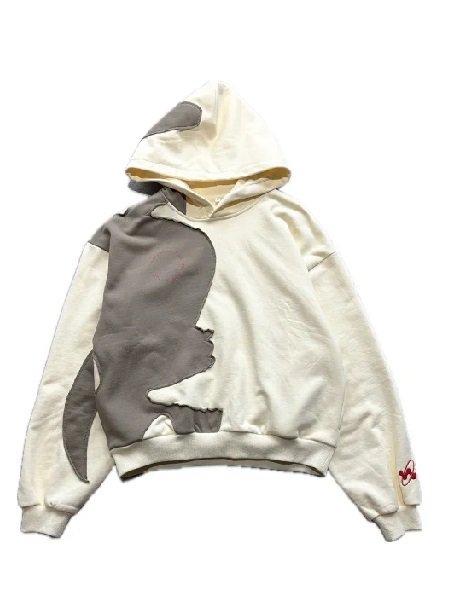 【WANNA(ワナ)】“YIN YANG” HOODIE (プルオーバーパーカー) Bone