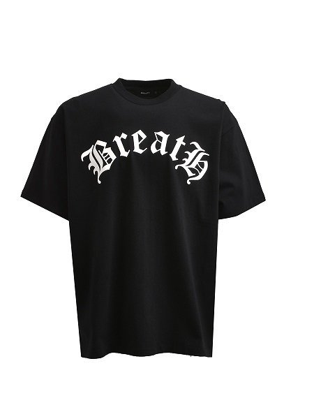 BREATH(ブレス)】OLD ENGLISH 3D LOGO TEE (Tシャツ) Black