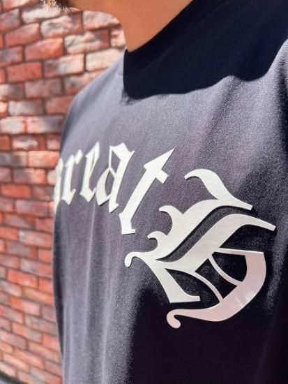 BREATH(ブレス)】OLD ENGLISH 3D LOGO TEE (Tシャツ) Black