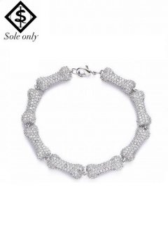 Sole Only(륪꡼)Bone Chain Bracelet (ܡ  ֥쥹å) Silver