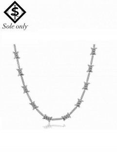 Sole Only(륪꡼)Barbed Wire Necklace (ͭŴ ͥå쥹) Silver