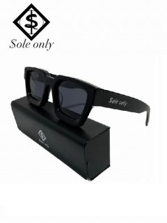 Sole Only(륪꡼)Square Sunglasses ( 󥰥饹) Black