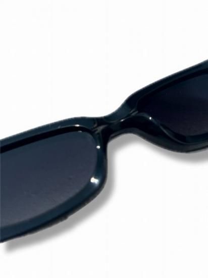 リサイクルアセテート スクエアサングラス 【再入荷】（Black