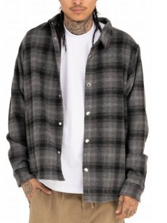 <img class='new_mark_img1' src='https://img.shop-pro.jp/img/new/icons7.gif' style='border:none;display:inline;margin:0px;padding:0px;width:auto;' />PROCLUB(ץ)PRO CLUB FLANNEL WORK SHIRT JACKET () Black White