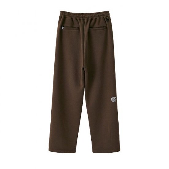 MAGIC STICK(マジックスティック)】THE CORE IDEAL RELAX TROUSERS (ストレートフィットスウェットパンツ)  Brown