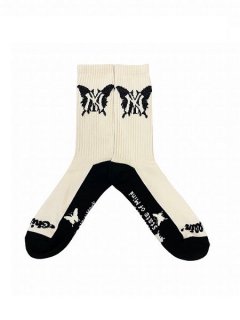 <img class='new_mark_img1' src='https://img.shop-pro.jp/img/new/icons7.gif' style='border:none;display:inline;margin:0px;padding:0px;width:auto;' />CHILLIN'()NY BUTTERFLY SOCKS (å) Black