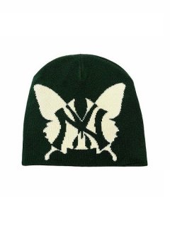 <img class='new_mark_img1' src='https://img.shop-pro.jp/img/new/icons7.gif' style='border:none;display:inline;margin:0px;padding:0px;width:auto;' />CHILLIN'()NY BUTTERFLY BEANIE (硼ȥӡˡ ˥åȥå) Green/Cream