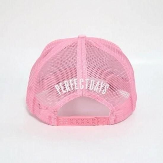 CHILLIN'(チリン)】LOGO 5PANEL MESH CAP (メッシュキャップ) Pink