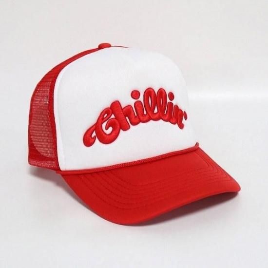 chillin キャップ CHILLIN'(チリン)】LOGO 5PANEL MESH CAP 1TONE(メッシュ