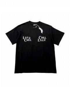 <img class='new_mark_img1' src='https://img.shop-pro.jp/img/new/icons7.gif' style='border:none;display:inline;margin:0px;padding:0px;width:auto;' />CHILLIN'()L2C C2L REFLECTOR S/S TEE (Ⱦ ե쥯 T) Black