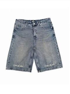 CHILLIN'()Denim Shorts (ǥ˥ॷ硼) Blue
