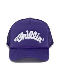 <img class='new_mark_img1' src='https://img.shop-pro.jp/img/new/icons7.gif' style='border:none;display:inline;margin:0px;padding:0px;width:auto;' />CHILLIN'()LOGO 5PANEL MESH CAP 1TONE(å奭å) Purple