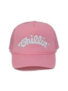 <img class='new_mark_img1' src='https://img.shop-pro.jp/img/new/icons7.gif' style='border:none;display:inline;margin:0px;padding:0px;width:auto;' />CHILLIN'()LOGO 5PANEL MESH CAP 1TONE(å奭å) Pink