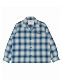 <img class='new_mark_img1' src='https://img.shop-pro.jp/img/new/icons7.gif' style='border:none;display:inline;margin:0px;padding:0px;width:auto;' />Classic clothing OG(饷å)OG Ombre Check Shirt (֥졼 å) Blue